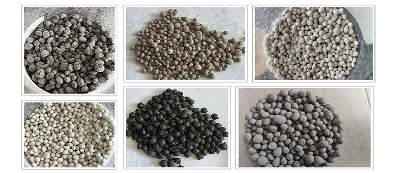 Different manure fertilizer granules production