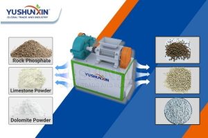 Making Rock Phosphate, Limestone, And Dolomite Pellets by Dry Granulator